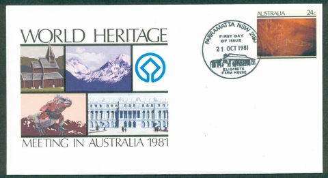 Australia-1981-World-Heritage-PSE-Paramatta-FDI-lot37010