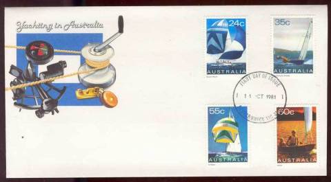 Australia-1981-Yachting-FDC-Lot13766