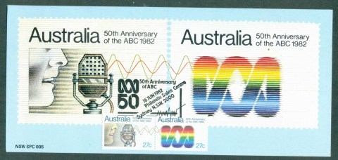 Australia-1982-ABC-Maxicard-lot80398