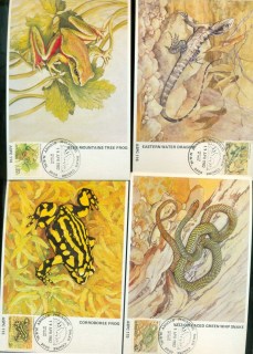 Australia-1982-Animals-Iia-4x-Maxicard-lot80494