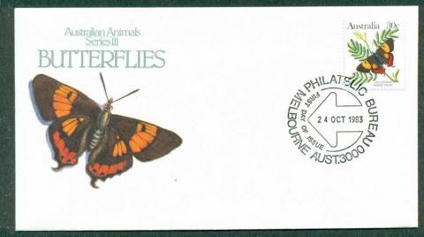 Australia-1983-30c-Butterfly-FDC-Lot27937