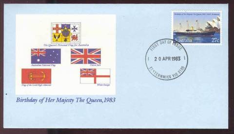 Australia-1983-Queens-Birthday-FDC-Lot13758