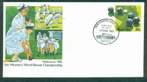 Australia-1985-Womens-World-Bowls-PSE-Paramatta-FDI-lot37044