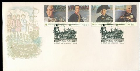 Australia-1986-Decision-to-Settle-FDC-Lot19753