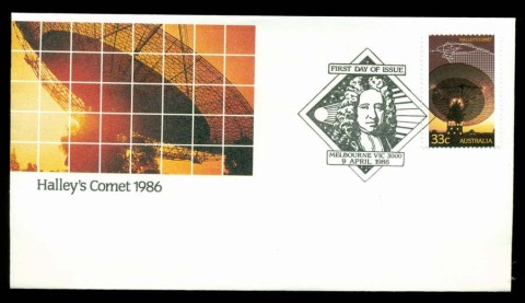 Australia-1986-Halleys-Comet-FDC-Lot19731