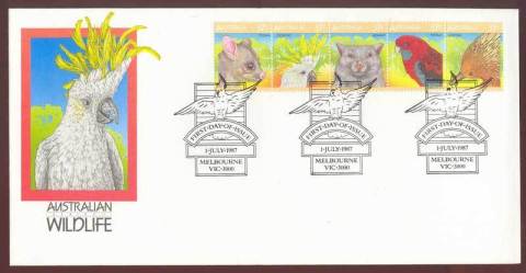 Australia-1987-Australian-Wildlife-FDC-Lot13782