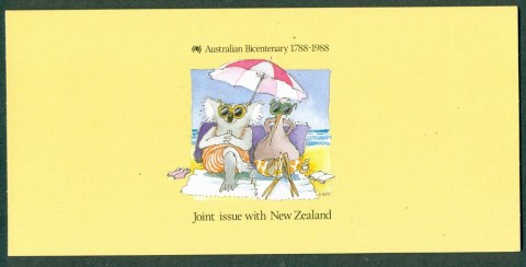 Australia-1988-NZ-Australia-Joint-Issue-POP-Lot27840