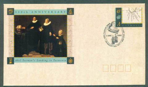 Australia-1992-Abel-Tasmans-landing-Pictorial-Postmark-FDI-PSE-lot52272