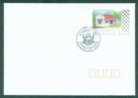 Australia-1992-Subiaco-Pharmaceutical-Society-Pictorial-Postmark-FDI-PSE-lot52285