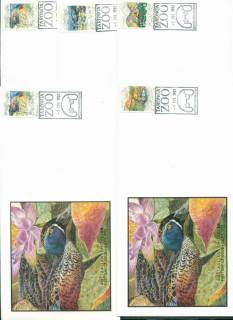 Australia-1992-Taronga-Zoo-5-FDC-Lot28010