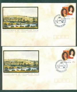 Australia-1993-Riverland-Gadget-Field-days-Pictorial-Postmark-FDI-4xPSE-lot52293