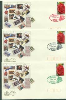 Australia-1994-Canberra-Stamp-Show-Roses