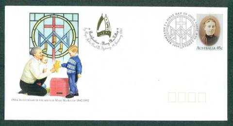 Australia-1994-Mary-MacKillop-Beatification-DL-Pictorial-Postmark-FDI-PSE-lot52310