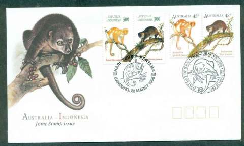 Australia-1996-Cuscusses-Indonesia-Stamps