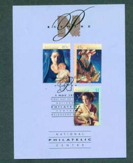 Australia-1996-Xmas-Philatelic-card