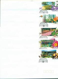 Australia-1998-Botanic-Gardens-Pictorial-Postmark-FDI-5xPSE-lot52327