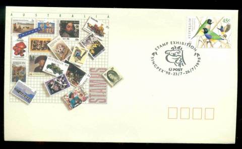 Australia-1998-SINGPEX-98-Stamp-Exhibition-FDC-lot52560