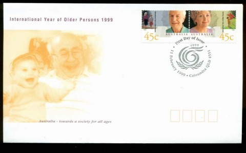 Australia-1999-Older-Persons-FDC-Lot19452