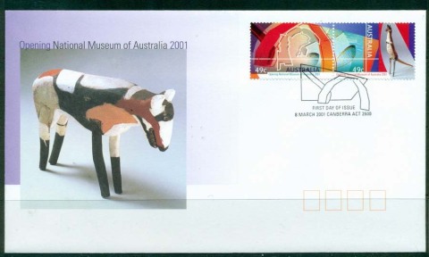 Australia-2001-National-Museum-FDC-Lot19313