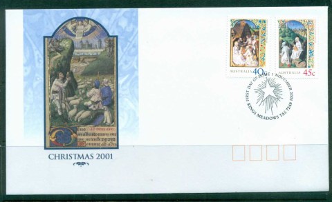 Australia-2001-Xmas-FDC