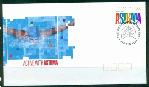 Australia-2003-Asthma-FDC-Lot19366