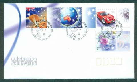 Australia-2003-Celebraton-Nation-2-FDC-lot49061