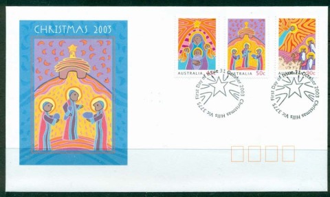 Australia-2003-Xmas-FDC-Lot19361