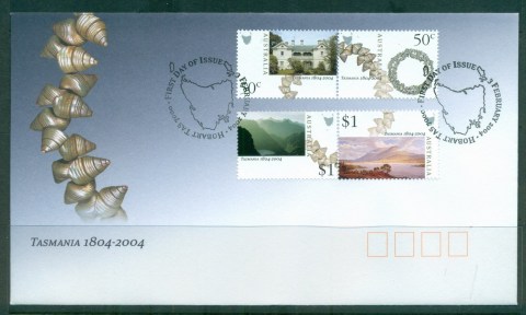 Australia-2004-Tasmania-Bicentenary-FDC