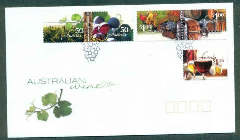 Australia-2005-Australian-Wine-FDC-lot50546