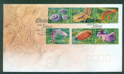 Australia-2005-Creatures-of-the-Slime-FDC-lot49076