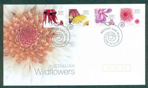 Australia-2005-Wildflowers-PS-FDC-lot49077