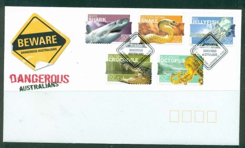 Australia-2006-Dangerous-Australians-FDC-Lot19443