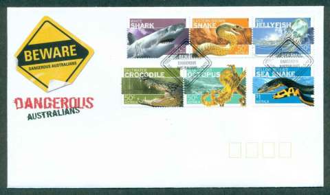 Australia-2006-Dangerous-Australians-FDC-lot50577