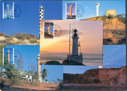 Australia-2006-Lighthouses-Maximum-Cards-5-lot76054