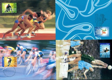 Australia-2006-Melbourne-2006-Commonwealth-Games-4xMaxicards