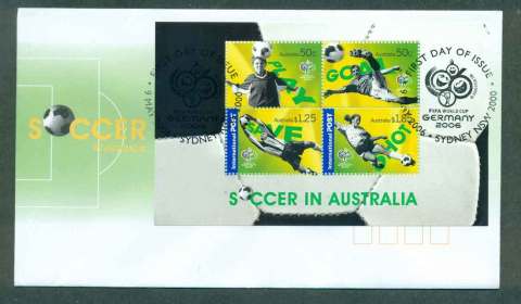 Australia-2006-Soccer-in-Australia-MS-FDC-lot50543