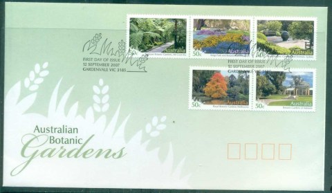 Australia-2007-Australian-Botanic-Gardens-FDC-lot75985