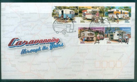 Australia-2007-Caravanning-Through-the-Years-FDC-lot75984