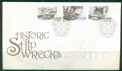 Australia-2007-Historic-Shipwrecks-FDC