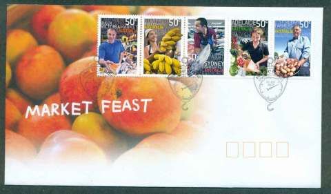 Australia-2007-Market-Feast-FDC-lot50571