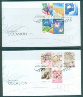 Australia-2008-For-Every-Occasion-2x-FDC-lot75993