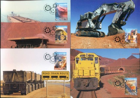 Australia-2008-Heavy-Haulers-5xMaxicards