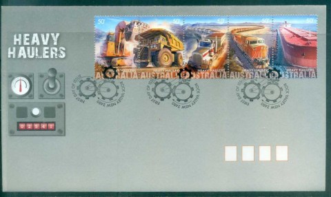 Australia-2008-Heavy-Haulers-FDC-lot75990