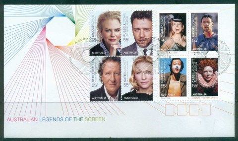 Australia-2009-Australian-Legends-of-the-Screen-FDC