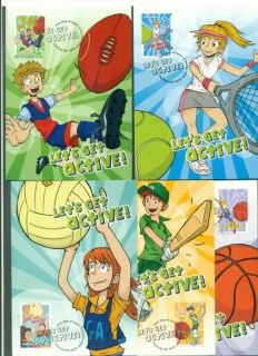 Australia-2009-Lets-Get-Active-Maximum-Cards-6-lot76074