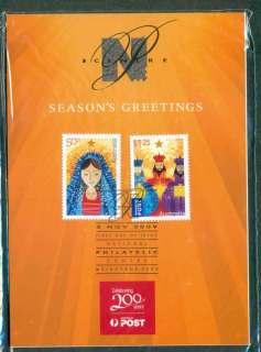 Australia-2009-Xmas-Philatelic-card-FDC-lot50584