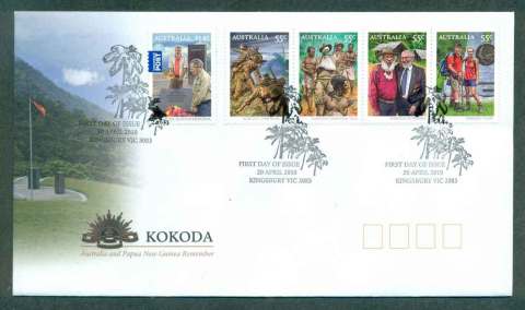 Australia-2010-Kokoda-FDC-lot50598