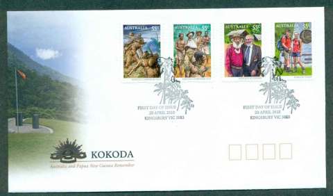 Australia-2010-Kokoda-PS-FDC-lot50591