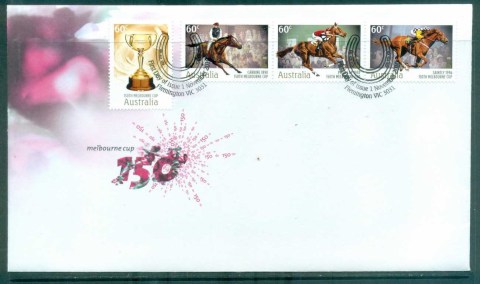 Australia-2010-Melbourne-Cup-150-Years-FDC-lot76021