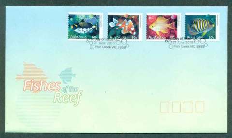 Australia-2010-Reef-Fish-PS-FDC-lot50602